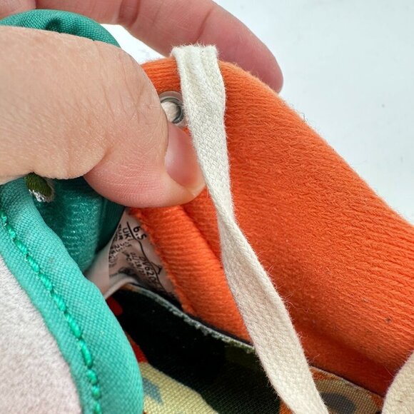 Nike Air Jordan 2 Low Women Size 6.5 DV6206-183 Titan Orange Chlorophyll Shoes - Picture 10 of 11